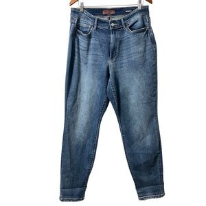 Judy Blue Boyfriend Fit High Rise Classic Blue Denim Jeans Size 14